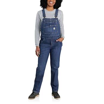パンツ Carhartt Washed-Denim Bib Overalls Carhartt Washed Denim Bib Overall